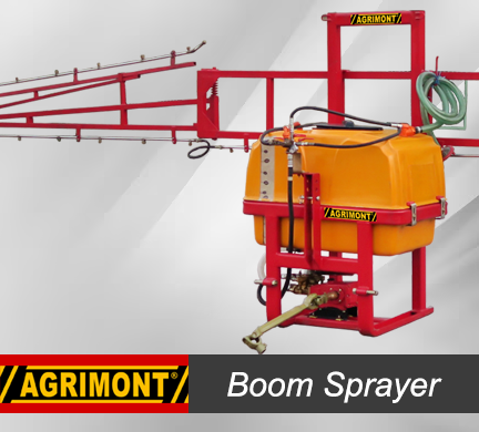 Tractor boom spray