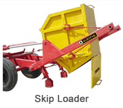 skip loader for sale